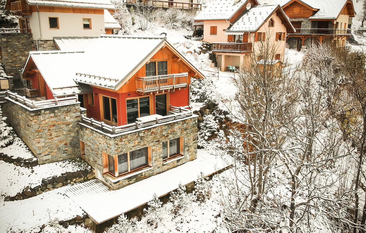 Odalys Chalet Le Pure Altitude Villa Valloire Ngoại thất bức ảnh